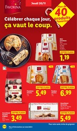 Offre Panettone dans le catalogue Lidl du moment à la page 30