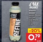 Vitamin-wasser im Angebot bei Netto Marken-Discount in Bielefeld Vitamin-wasser Angebote von MAX BALANCE bei Netto Marken-Discount Bielefeld für 0,79 €