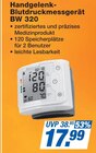 Handgelenk-Blutdruckmessgerät BW 320 im Angebot bei famila Nordost in Falkensee Handgelenk-Blutdruckmessgerät BW 320 Angebote von Medisana bei famila Nordost Falkensee für 17,99 €