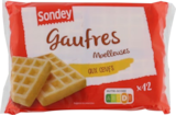 Gaufres moelleuses dans le catalogue Lidl