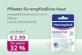 Hansaplast bei mea - meine apotheke im Prospekt "" für 2,99 €