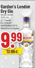 Gordon’s London Dry Gin Angebote von Gordon's bei Trinkgut Moers für 9,99 €