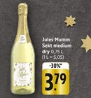 Sekt medium dry Angebote von Jules Mumm bei EDEKA Waiblingen für 3,79 €