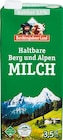 Haltbare Berg und Alpen MILCH bei Netto Marken-Discount im Bad Orb Prospekt für 1,00 €