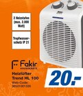 Heizlüfter Trend HL 100 Angebote von Fakir bei expert Bünde für 20,00 €
