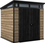 Aktuelle Gartenhaus Angebote bei Hornbach in Bremen Aktuelles Kunststoff-Gartenhaus "Ashwood 7x7" Angebot bei Hornbach in Bremen ab 1.279,00 €