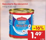 Gezuckerte Kondensmilch Angebote von DOGAN bei Netto Marken-Discount Monheim für 1,49 €