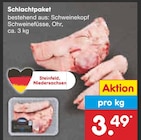 Schlachtpaket Angebote bei Netto Marken-Discount Nordhorn für 3,49 €