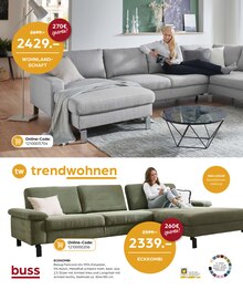 Couch im buss Prospekt "Wir feiern 20 Jahre!" mit 34 Seiten (Oldenburg)