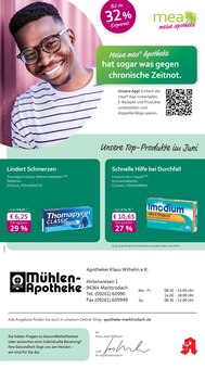 Aktueller mea - meine apotheke Prospekt (Kronach, 4 Seiten zum blättern mea - meine apotheke Prospekt Unsere Juni-Angebote mit 4 Seiten