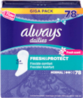 Protections hygiéniques - ALWAYS en promo chez Norma Protections hygiéniques - ALWAYS dans le catalogue Norma