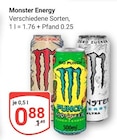 Energy im Angebot bei GLOBUS in Neuwied Energy Angebote von Monster bei GLOBUS Neuwied für 0,88 €