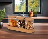 Aufbewahrungsgläserset, 4-teilig von WENKO für 9,99 € bei Lidl im Angebot Aufbewahrungsgläserset, 4-teilig von WENKO im aktuellen Lidl Prospekt
