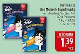 Deli Moments Liquid Snacks Angebote von Purina Felix bei Marktkauf Altenburg für 1,39 €