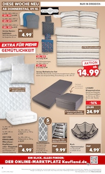 Bettdecke im aktuellen Kaufland Prospekt (Darmstadt) Bettdecke im Kaufland Prospekt "EXTRA-ANGEBOTE" mit 8 Seiten (Darmstadt)