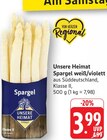 Spargel weiß/violett im Angebot bei E center in Göppingen Spargel weiß/violett Angebote von Unsere Heimat bei E center Göppingen für 3,99 €
