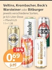 Aktuelle Warsteiner Angebote bei V-Markt in Augsburg Aktuelles Veltins Angebot bei V-Markt in Augsburg ab 0,69 €