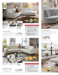 Wohnlandschaft im Polstermöbel Fischer Prospekt "COUCHLIEBE" auf Seite 8