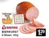 Bierwurst Angebote von Rasting bei EDEKA Bottrop für 1,29 €