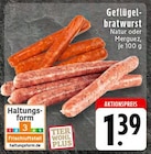 EDEKA Breitscheid - Geflügelbratwurst Natur Angebot im Prospekt Geflügelbratwurst Natur bei EDEKA im Breitscheid Prospekt für 1,39 €