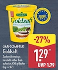 Goldsaft Angebote von Grafschafter bei ALDI Nord Bad Oeynhausen für 1,29 €