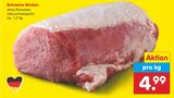 Schweine-Rücken im Netto Marken-Discount Prospekt Schweine-Rücken von im aktuellen Netto Marken-Discount Prospekt für 4,99 €