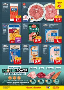 Wurst im aktuellen Netto Marken-Discount Prospekt (Recklinghausen) Wurst im Netto Marken-Discount Prospekt "Aktuelle Angebote" mit 71 Seiten (Recklinghausen)