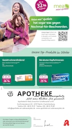 mea - meine apotheke Prospekt für Berlin: "Unsere Oktober-Angebote", 4 Seiten, 01.10.2025 - 31.10.2025