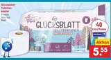 Toilettenpapier Angebote von Glücksblatt bei Netto Marken-Discount Düsseldorf für 5,55 €