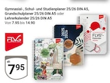 Gymnasial-, Schul- und Studienplaner im Angebot bei GLOBUS in Viersen Gymnasial-, Schul- und Studienplaner Angebote von FLVG bei GLOBUS Viersen für 7,95 €