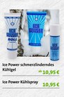 schmerzlinderndes Kühlgel oder Ice Power Kühlspray bei Sanitätshaus Hertel GmbH im Prospekt "" für 10,95 €