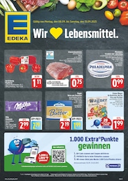EDEKA Prospekt für Delitzsch mit 8 Seiten EDEKA Prospekt "Wir lieben Lebensmittel!" für Delitzsch, 8 Seiten, 08.09.2025 - 13.09.2025