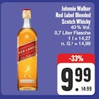 Aktuelles Red Label Blended Scotch Whisky Angebot bei EDEKA in Nürnberg ab 9,99 €