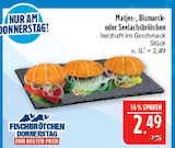 Aktuelles Matjes-, Bismarck- oder Seelachsbrötchen Angebot bei Marktkauf in Nürnberg ab 2,49 €