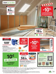 Prix et réduction Isolation dans le prospectus Leroy Merlin en cours Offre Isolation dans le catalogue Leroy Merlin du moment à la page 25