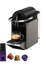 Machine à café Nespresso Pixie titane - KRUPS en promo chez Carrefour Angers à 109,99 €