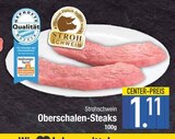 Oberschalen-Steaks von Strohschwein im aktuellen EDEKA Prospekt für 1,11 €