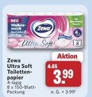 Ultra Soft Toilettenpapier im Angebot bei combi in Bremen Ultra Soft Toilettenpapier Angebote von Zewa bei combi Bremen für 3,99 €