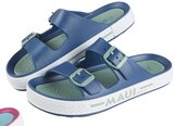 Damen und Herren Badepantoletten Angebote von Maui bei REWE Germering für 12,99 €