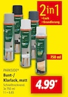 Bunt-/ Klarlack, matt im Lidl Prospekt Bunt-/ Klarlack, matt von PARKSIDE im aktuellen Lidl Prospekt für 4,99 €
