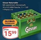 Naturradler Angebote von Gösser bei GLOBUS Bruchsal für 15,99 €