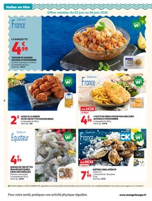 Promotion Saumon dans le prospectus Auchan Supermarché, valable du 02/06/2026 au 13/06/2026 Promo Saumon dans le catalogue Auchan Supermarché du moment à la page 8