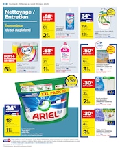 Ariel Angebote im Prospekt "Carrefour" von Carrefour auf Seite 62