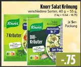 Salat Krönung 7 Kräuter im Angebot bei EDEKA in Gießen Salat Krönung 7 Kräuter Angebote von Knorr bei EDEKA Gießen für 0,75 €