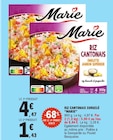 Riz Cantonais Surgelé - MARIE dans le catalogue E.Leclerc