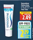 Zahncreme von Sensodyne für 2,29 € bei E center im Angebot Zahncreme von Sensodyne im aktuellen E center Prospekt