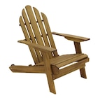 Adirondack pliant "Dublin" ECLOZ à Gamm vert dans Belloy-en-France