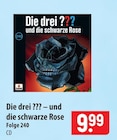 Die drei ??? und die schwarze Rose im Angebot bei famila Nordost in Neustadt Die drei ??? und die schwarze Rose Angebote bei famila Nordost Neustadt für 9,99 €