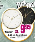 Wanduhr Angebote bei Hornbach Ingolstadt für 9,95 €