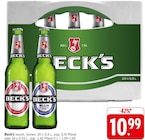 versch. Sorten Angebote von Beck's bei E center Trier für 10,99 €